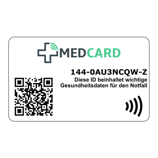 MedCard Notfallkarte
